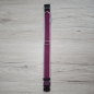 Preview: Verstellbares Halsband Bordeaux & Rosa