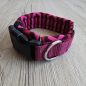 Preview: Halsband Bordaux verstellbar und gepolstert