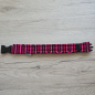 Preview: Halsband Bordaux verstellbar und gepolstert
