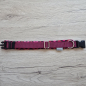 Preview: Halsband Bordaux verstellbar und gepolstert