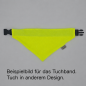 Preview: Halstuch beige / gelb mit Herzchen