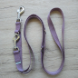 Preview: verstellbare Hundeleine - Mauve