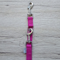 Preview: verstellbare Hundeleine - Pink