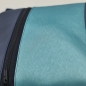 Preview: Gassitasche / Cross Bag / Hip Bag, Navy / Türkis