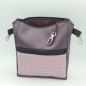 Preview: Gassitasche / Cross Bag / Hip Bag, Aubergine / Mauve