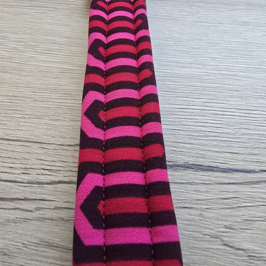 Halsband Bordaux verstellbar und gepolstert