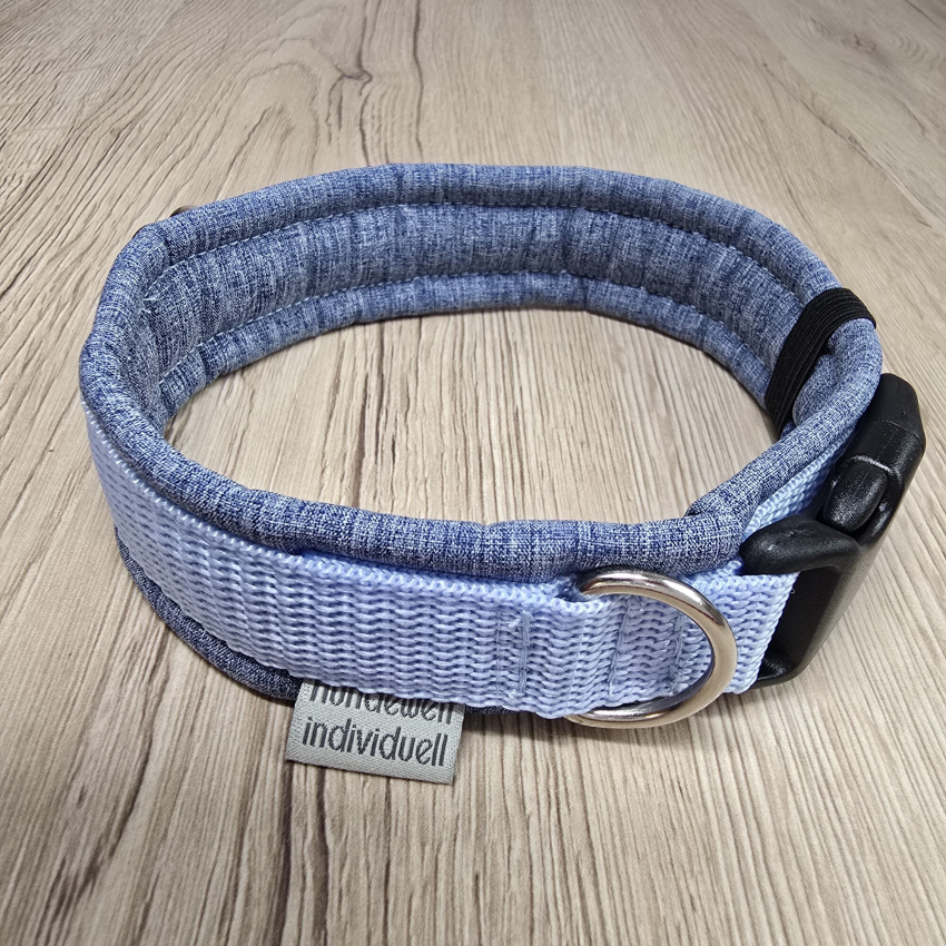 Verstellbares Halsband Hellblau