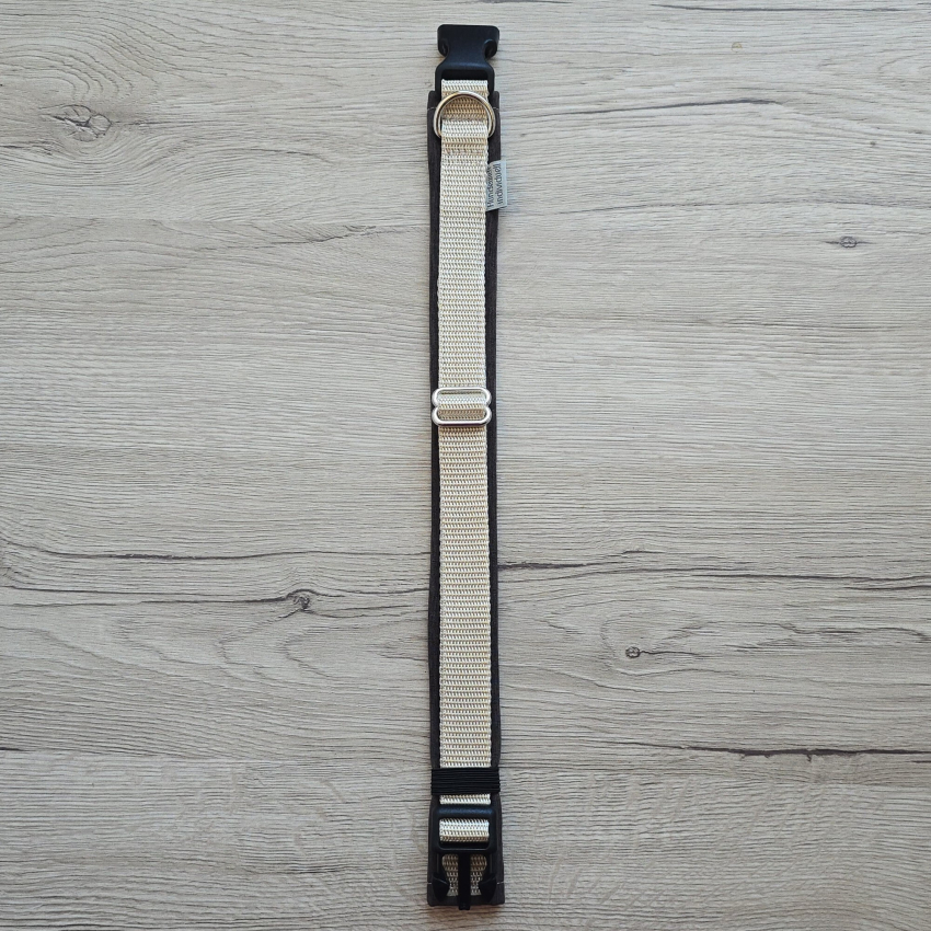 Verstellbares Halsband Sand Braun