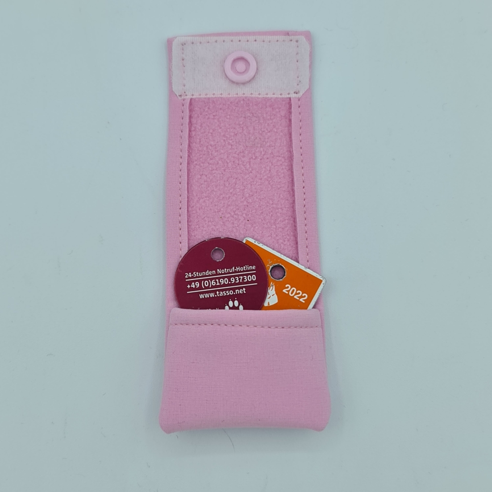 Markensafe Rosa - für klimperfeies Tragen der Marken