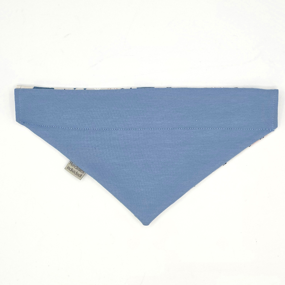 Halstuch mit Hasen blau OSTERANGEBOT