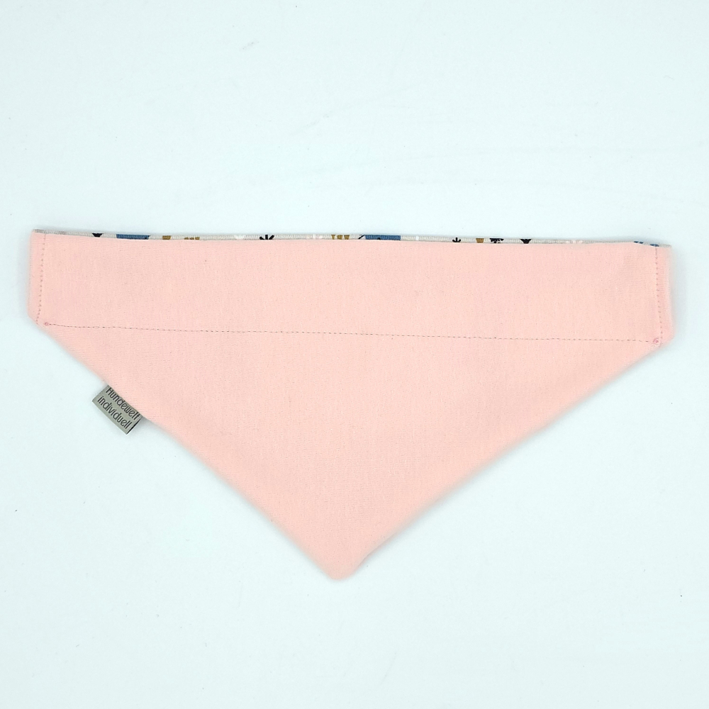 Halstuch mit Hasen rosa OSTERANGEBOT