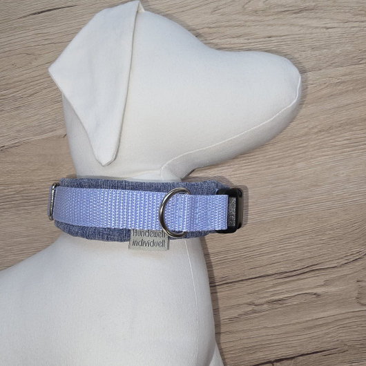 Verstellbares Halsband Hellblau